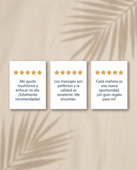 Cartas “Motivación Consciente”