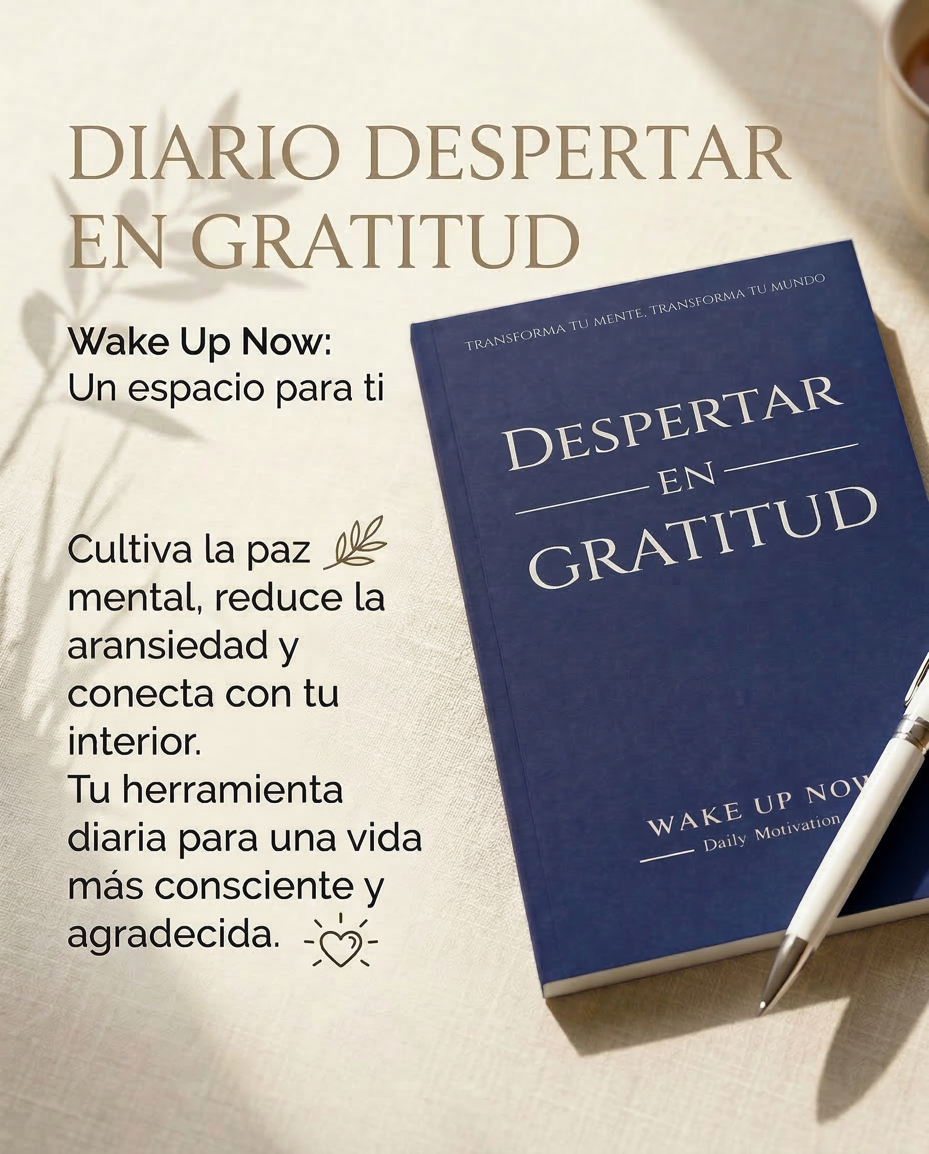 Diario “Despertar en Gratitud”
