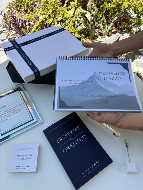 Kit poderoso para hombres y mujeres hábitos, gratitud y motivación para crear una vida con intención ''Despertar Interior''