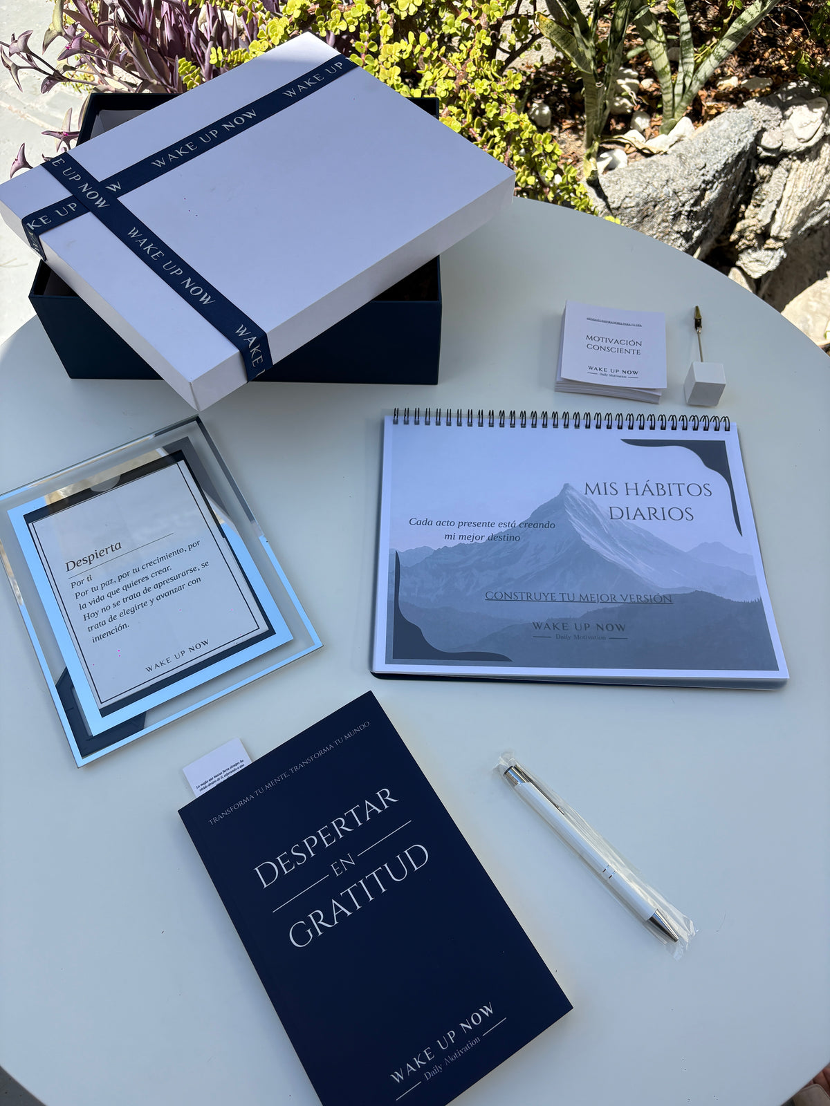 Kit poderoso para hombres y mujeres hábitos, gratitud y motivación para crear una vida con intención ''Despertar Interior''